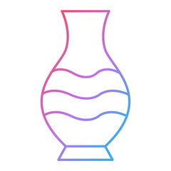 Vase Icon Design