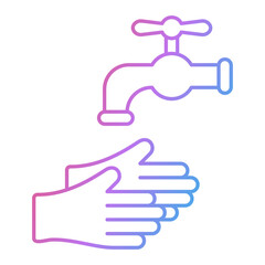 Hand Wash Icon Design