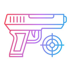 Shooting Game Icon Design