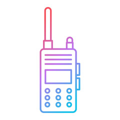 Walkie Talkie Icon Design
