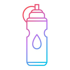 Water Bottle Icon Design