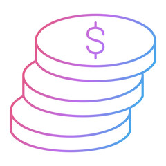 Coins Icon Design
