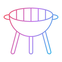 Grill Icon Design