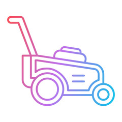 Grass Cutter Icon Design