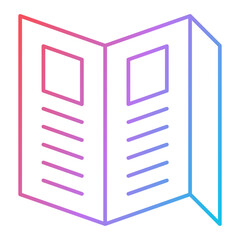 Brochure Icon Design
