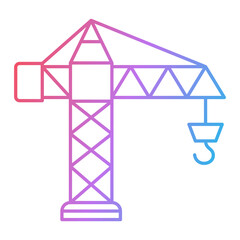 Crane Icon Design