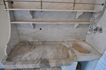 abandoned house interior