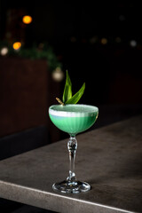 tasty cocktail in the bar