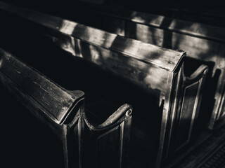 Church of Barfleur in french Normandy.