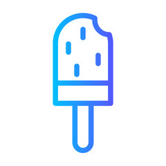 ice pop gradient icon
