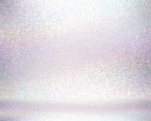 Background brilliance shimmer 3d empty room pastel color. Textured iridescent wall and floor abstract surface.