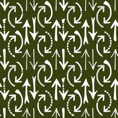 Seamless arrows pattern for fabrics and textiles and packaging and gifts and cards and linens and kids