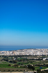 Obraz premium aerial view of the city