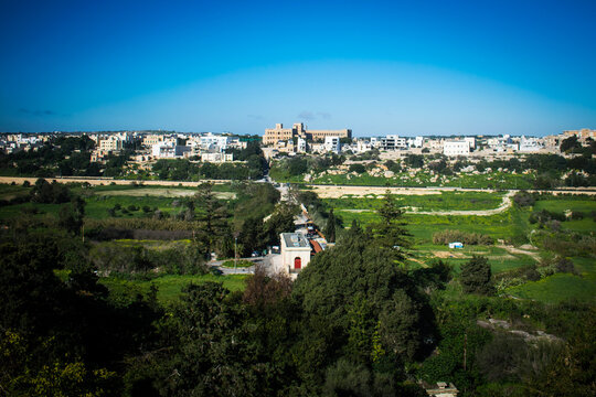 view of the city