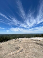 sand dunes and clouds