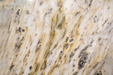 The background of polished gray marble with a beautiful pattern of brown cracks. Texture backgrounds for wallpaper design graphics.