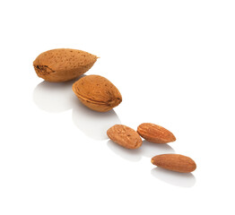 raw almonds - 501360381