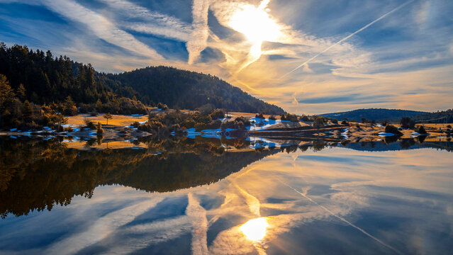 Beautiful view of the lake. (Sakarya - Karag&ouml;l)
