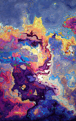 High quality of abstract texture landscape