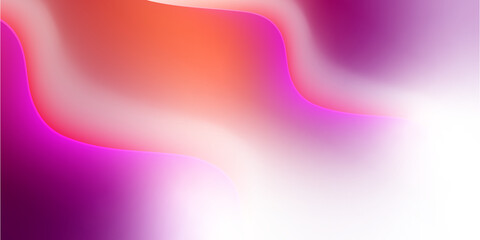 Vector illustration of a colorful paper cut banner. Bright colors and soft waves. Background with effective wave layers. Abstract layout design for flyers, web banners or your personal design.