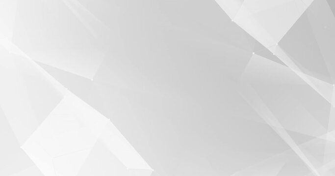 4k Light grey white looped gradient abstract background. Business video corporate presentation, birthday party backdrop. Endless pure tech transition. Blank space for text. Moving straight soft border