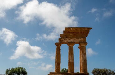 Vallée des Temples d'Agrigente en Sicile, Italie