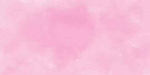 Pink abstract soft watercolor background hand-drawn with copy space for text or image