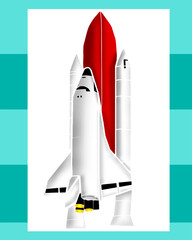 Ilustración de una nave espacial © Ivan