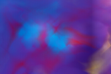 Obraz premium Abstract bright color modern texture background with random and messy digital shapes in purple color.