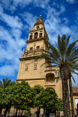 Fototapeta na wymiar View of the magnificent Cathedral Mosque of Cordoba, Andalusia, Spain