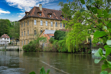 Fototapeta na wymiar Gebäude in Bamberg 