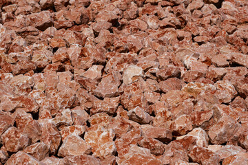 Marble brown pebble background close up. Textures and backgrounds