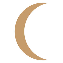 Moon Luna Celestial Symbol Silhouette Minimalist Graphic Boho Icon