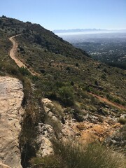 view from the mountain