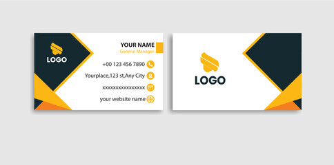 modern business card design template