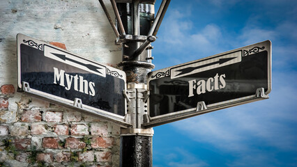 Street Sign to Facts versus Myths