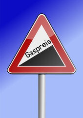 Anstieg Gaspreis