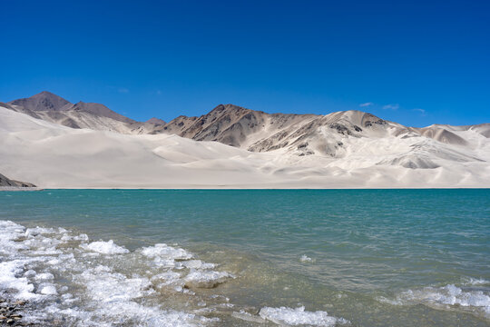 Beautiful view of the Baisha lake, China