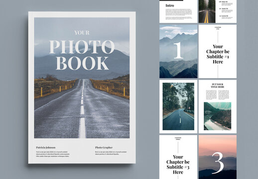 Photography Album Book Layout