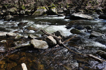 Berg Bach Strömung