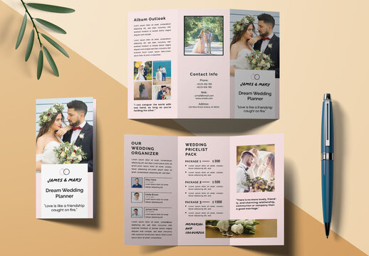 Wedding Trifold Brochure