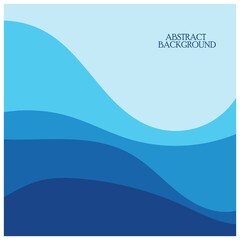 Abstract Water wave design background
