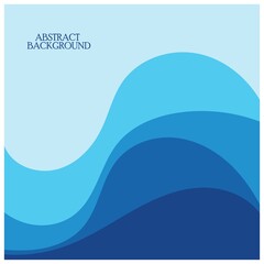 Abstract Water wave design background