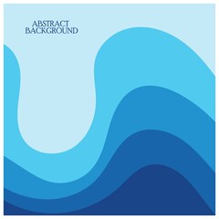 Abstract Water wave design background