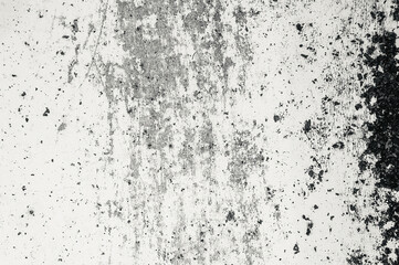 Background, texture of a dirty, stained gray wall.