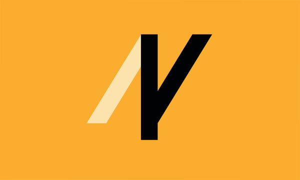  initials alphabet logo icon vector AY YA