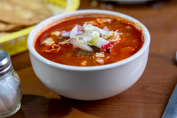 A Bowl of Red Pazole