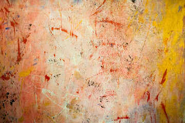 Fototapeta premium Abstract Acrylic Painting on Canvas