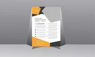 Modern corporate flyer template