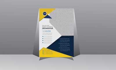 Modern corporate flyer template
